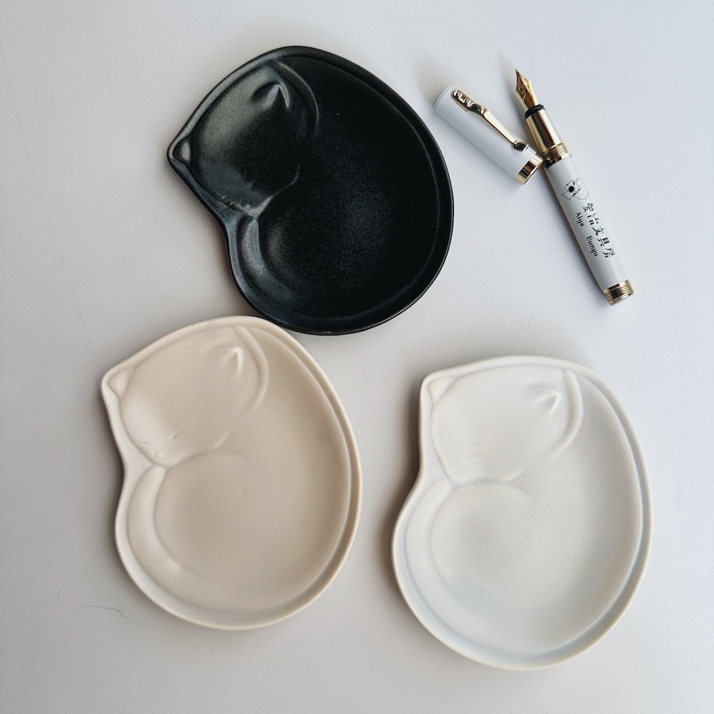 貓咪豆皿 小碟子｜日本瀨戶燒