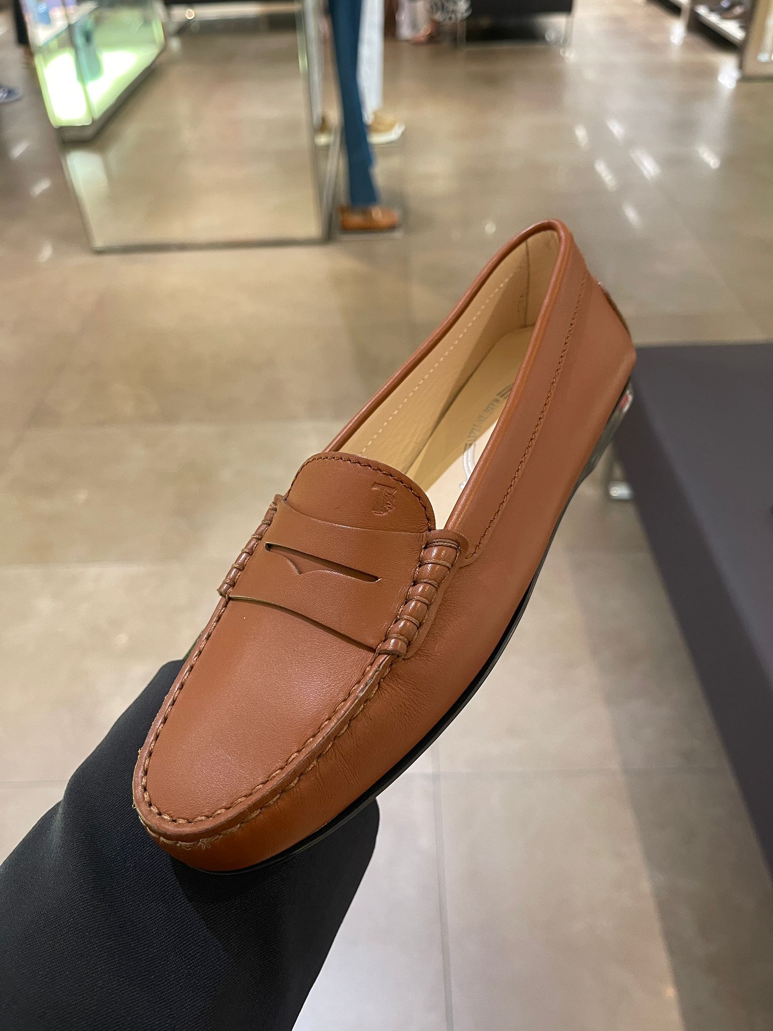 Tods Shoes XXW0 Gommalu Mocassino Loafers Coffee