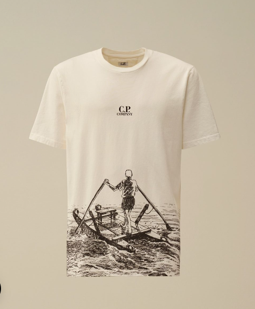 C.P. Company  24/1 Jersey  Man In The Sea T 恤   JUN25
