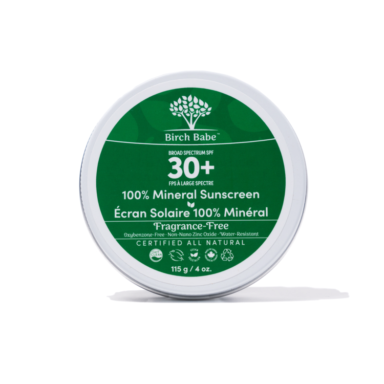 加拿大Birch Babe礦物防曬潤膚霜SPF 30