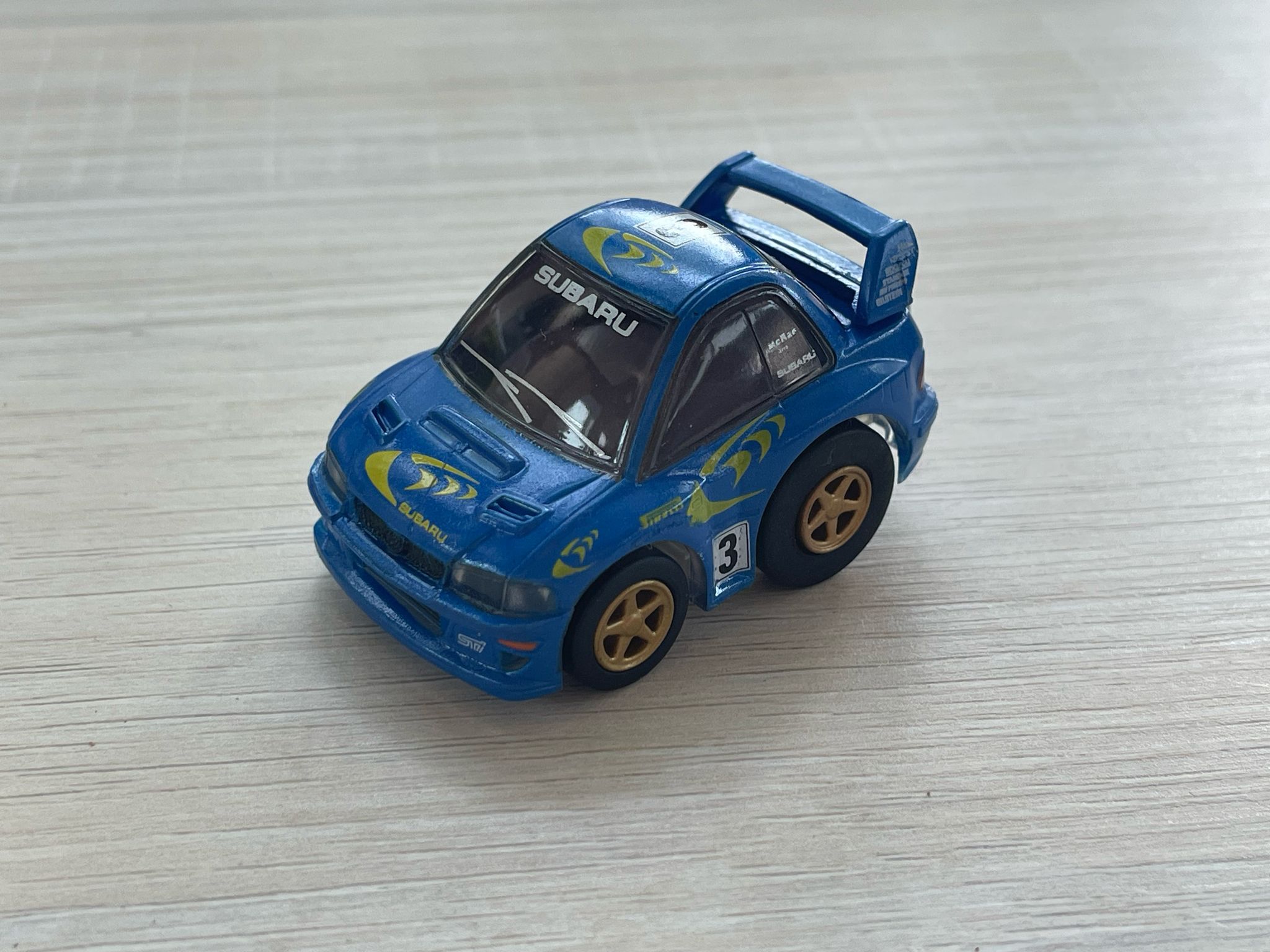 CHORO Q SUBARU IMPREZA WRC 1997 NO.3