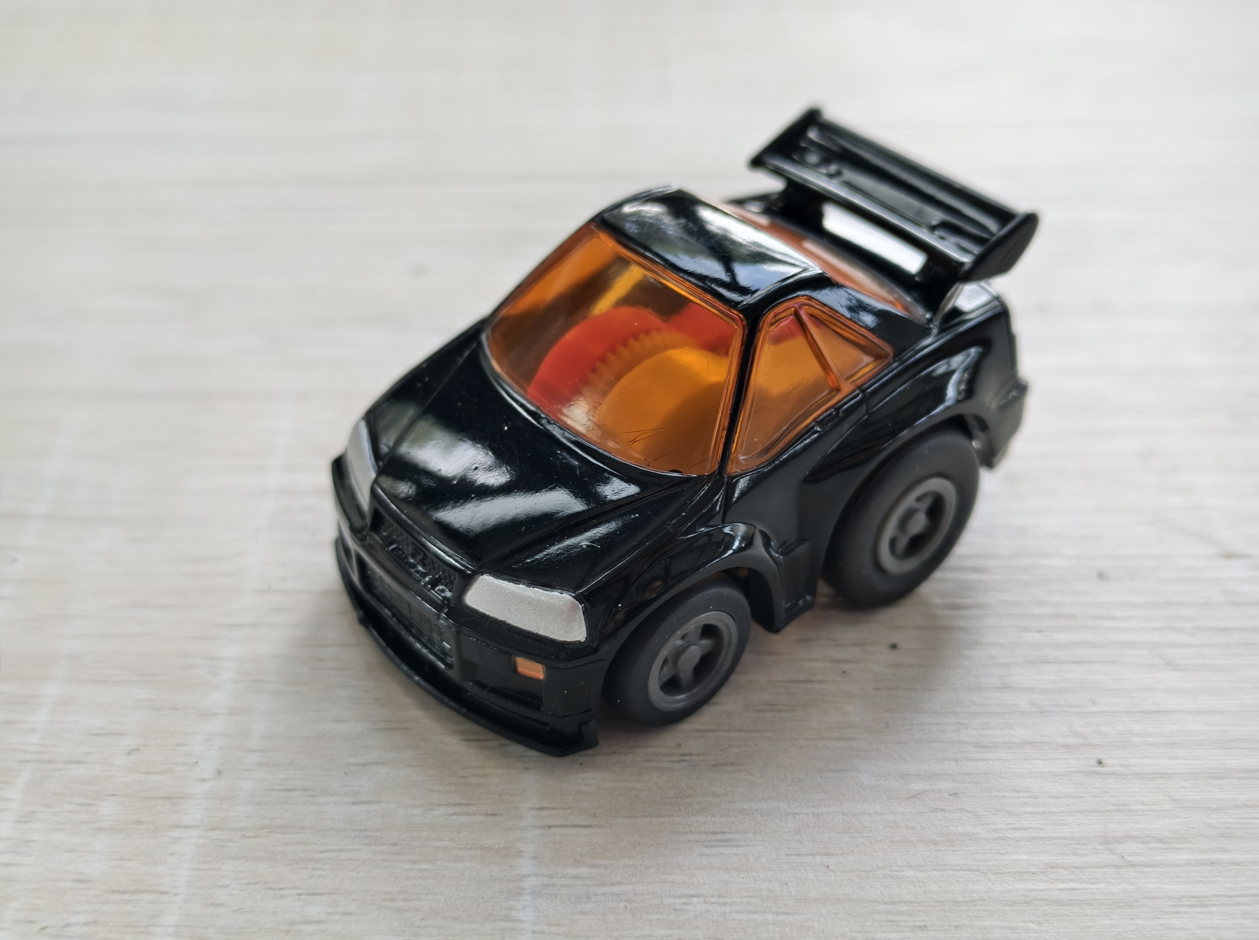 CHORO Q NISSAN SKYLINE GT-R R34 BLACK