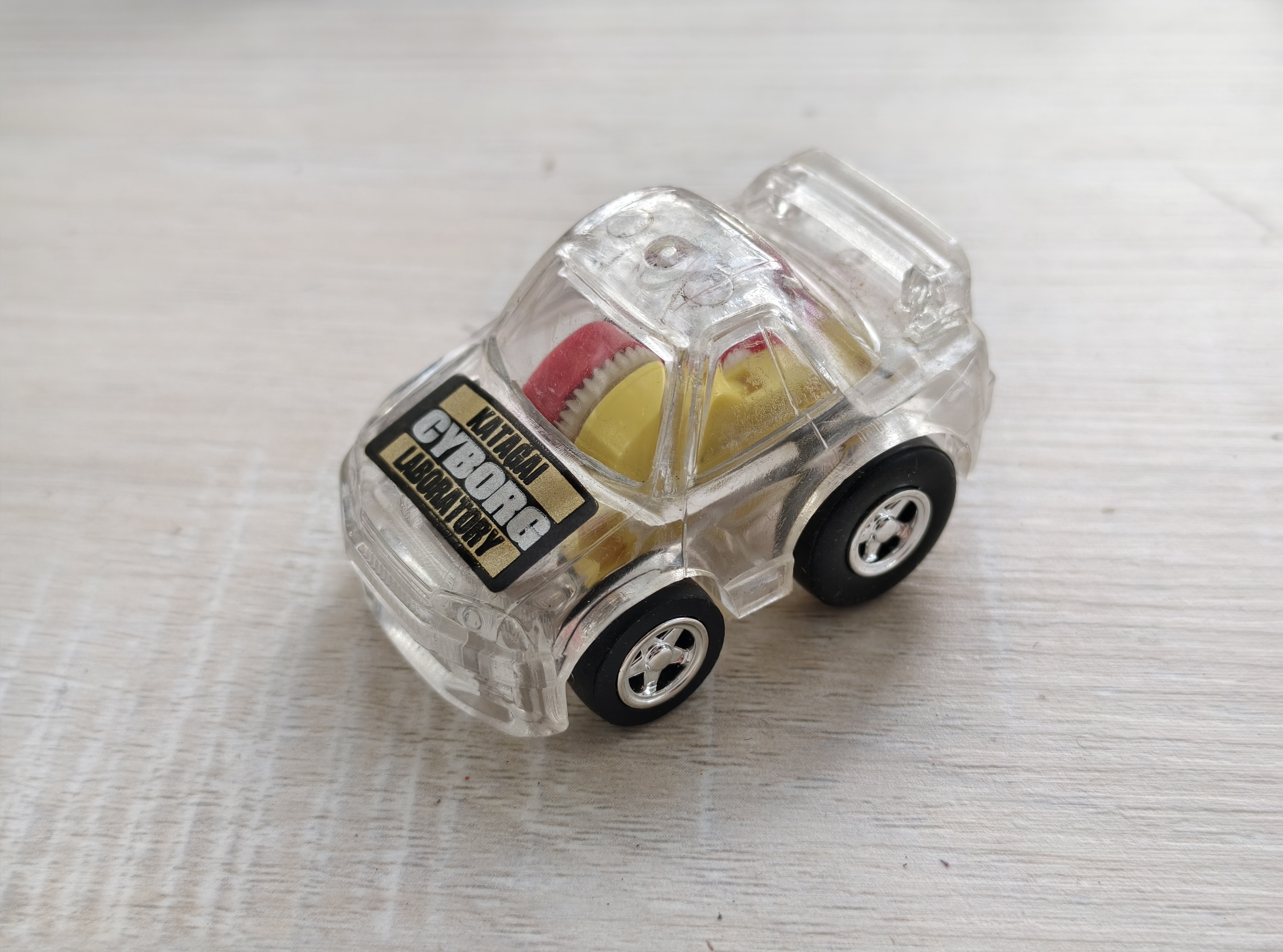 CHORO Q NISSAN SKYLINE GT-R R32 KATAGAI CYBORG LABORATORY CLEAR BODY