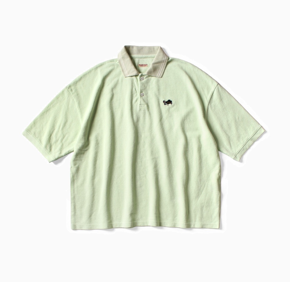 KAPITAL 2025 DRY PIQUE BOX POLO (PIANO EMBROIDERY) S/S - PRE ORDER ITEM (預訂中)