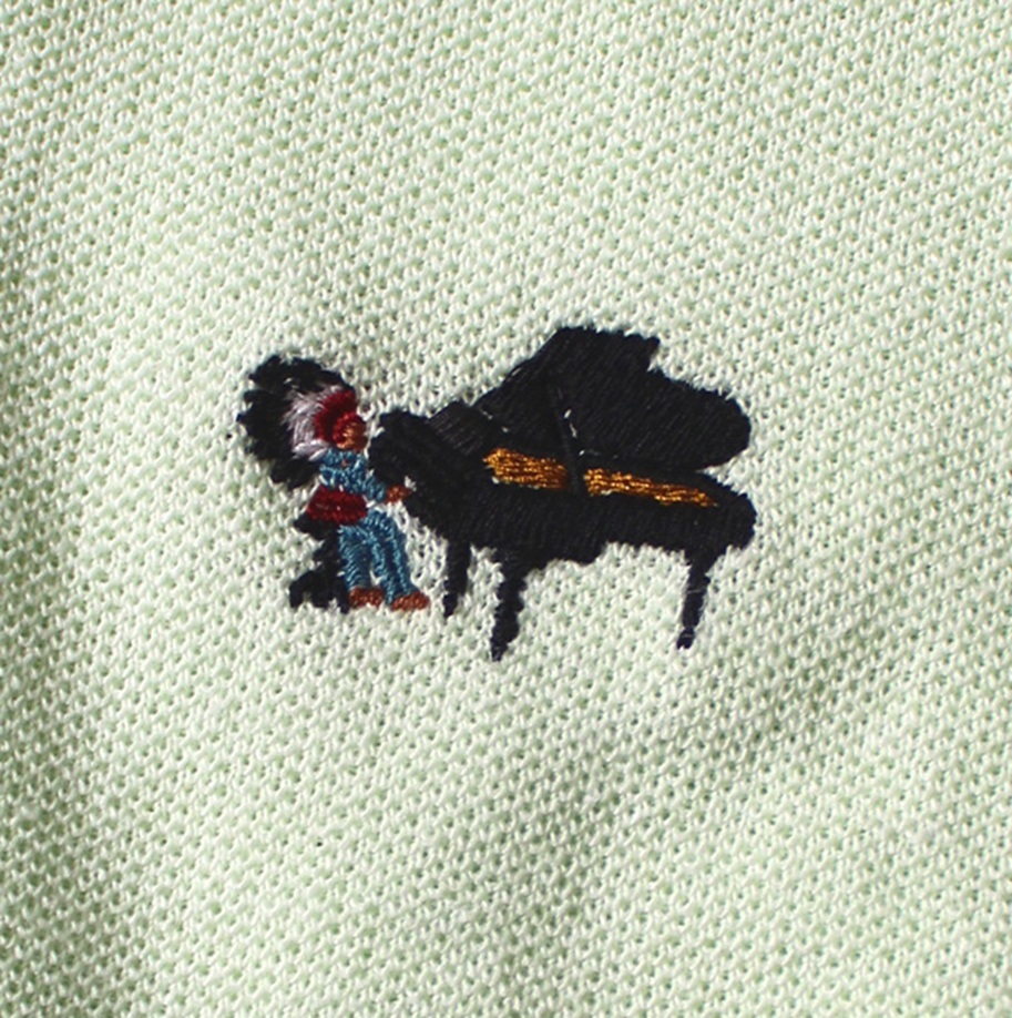 KAPITAL 2025 DRY PIQUE BOX POLO (PIANO EMBROIDERY) S/S - PRE ORDER ITEM (預訂中)