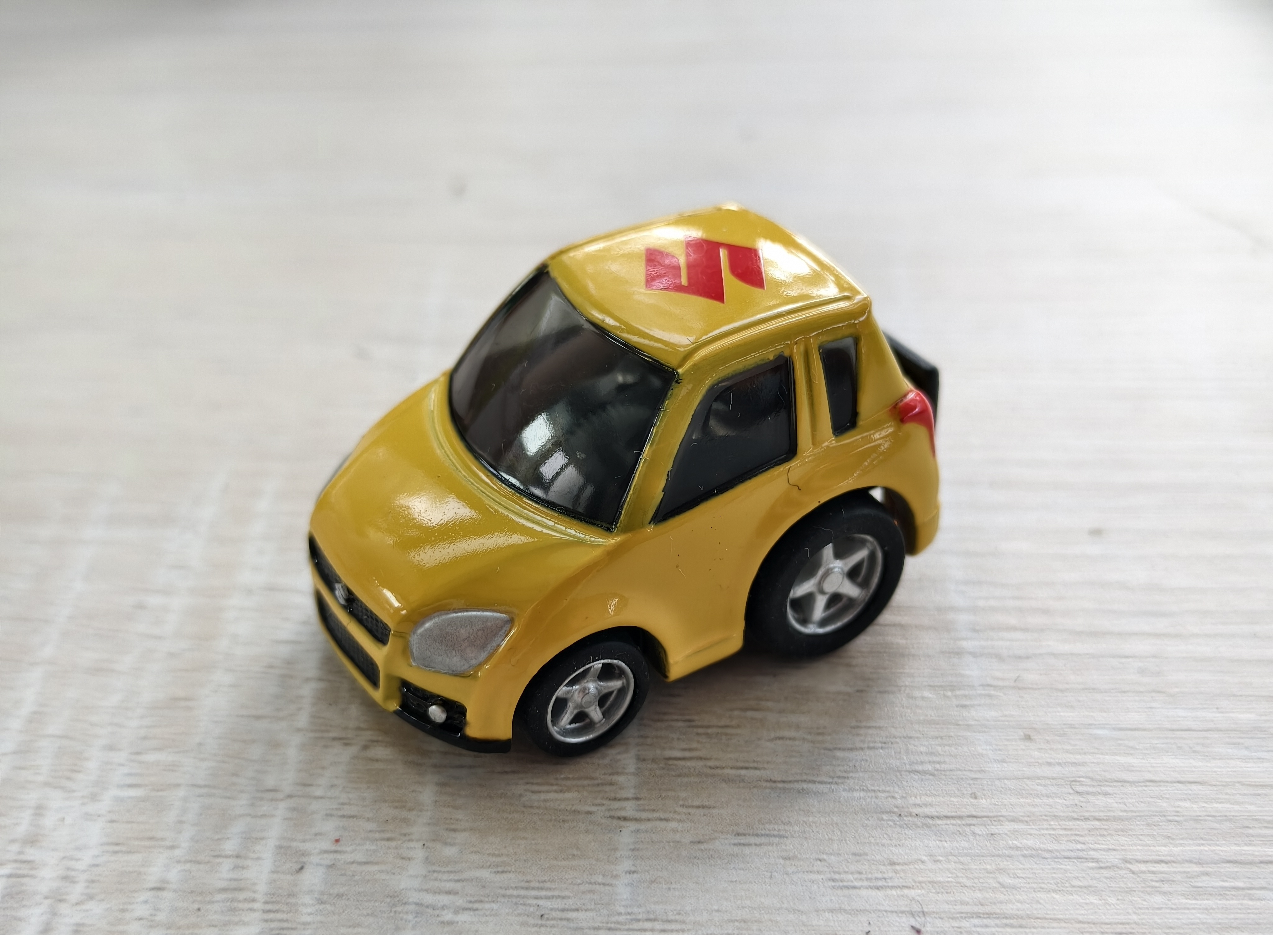 CHORO Q CHIBIKKO SUZUKI SWIFT SPORTS YELLOW