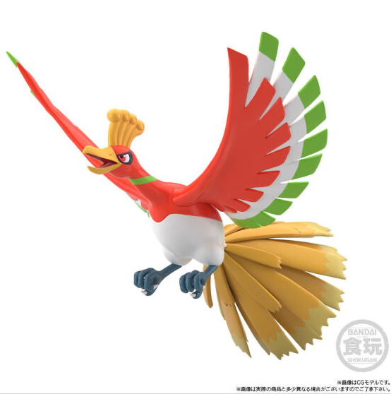 Bandai [魂SHOP限定] 精靈寶可夢 城都地區系列公仔 鳳王