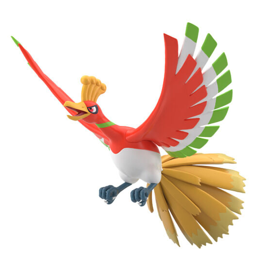 Bandai [魂SHOP限定] 精靈寶可夢 城都地區系列公仔 鳳王