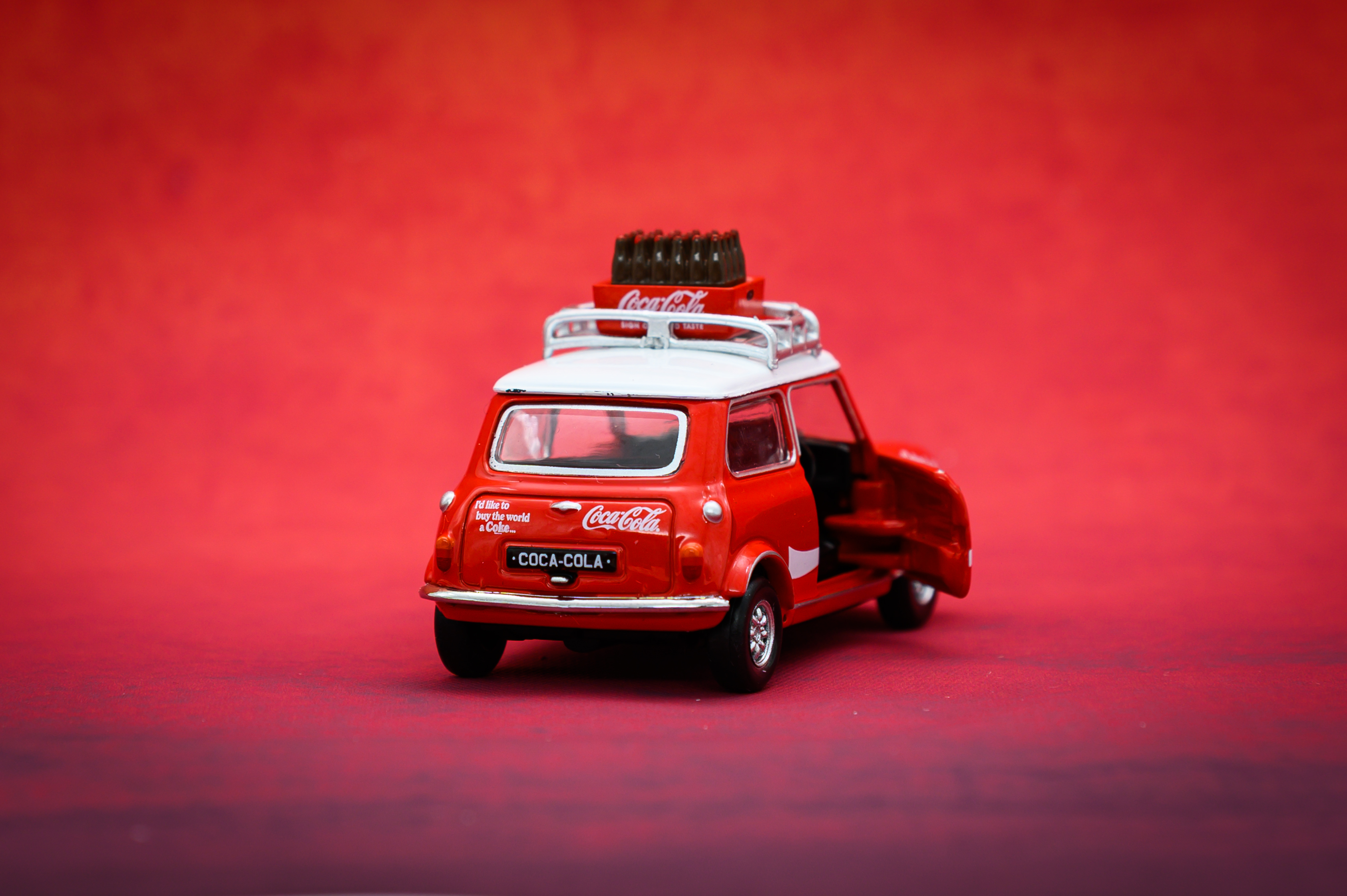 Tiny 合金車仔 - Mini Cooper Mk1 可口可樂