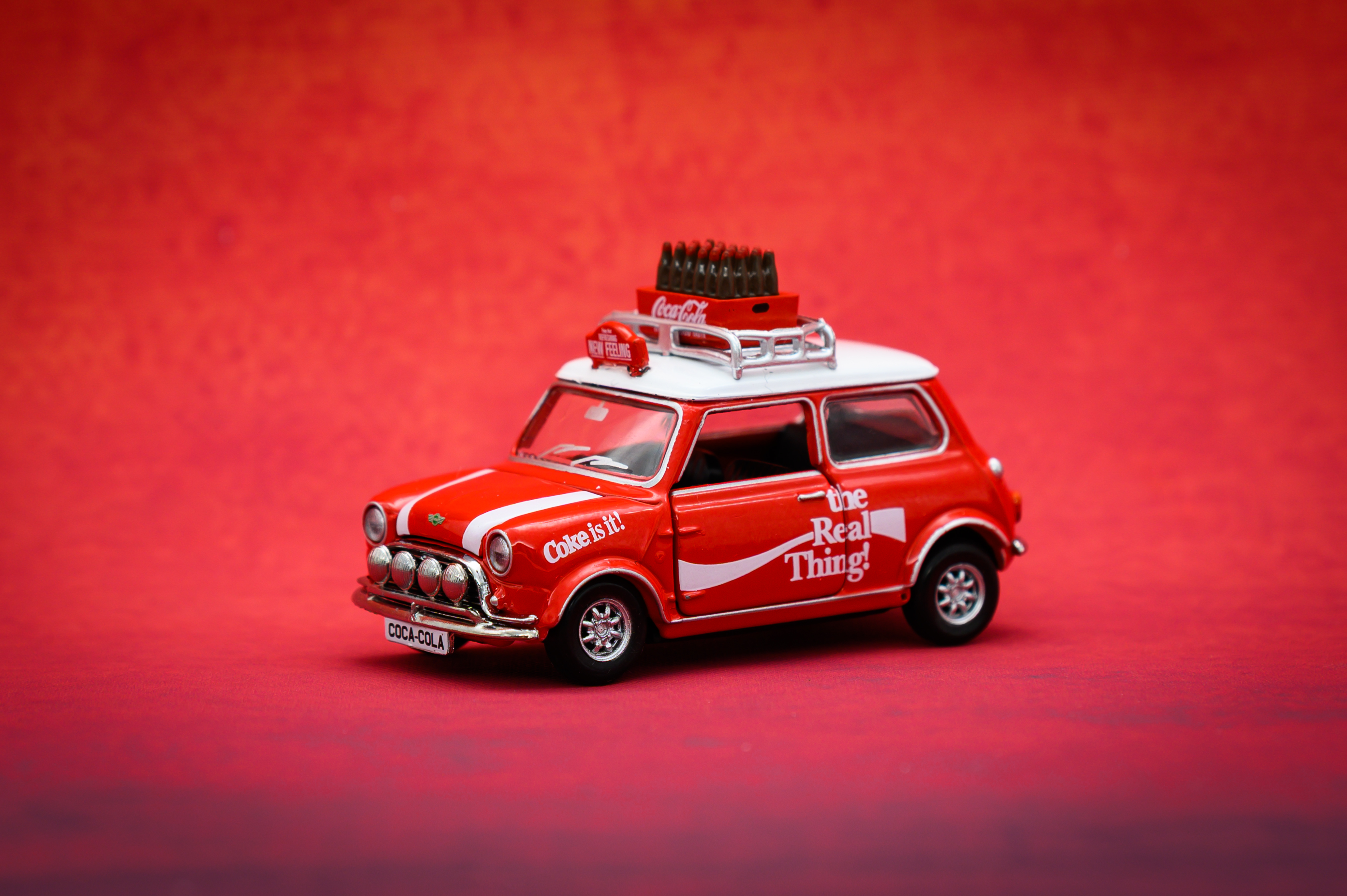 Tiny 合金車仔 - Mini Cooper Mk1 可口可樂