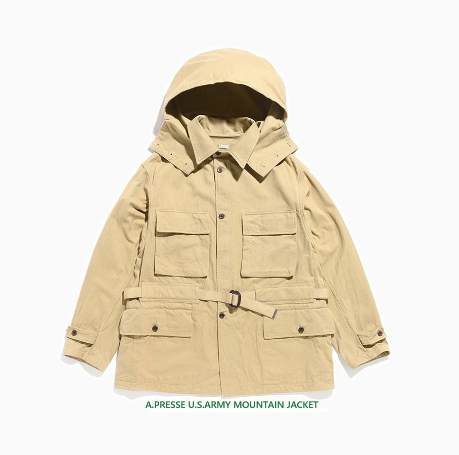 A.PRESSE VINTAGE US ARMY MOUNTAIN JACKET - PRE ORDER ITEM (預訂中)