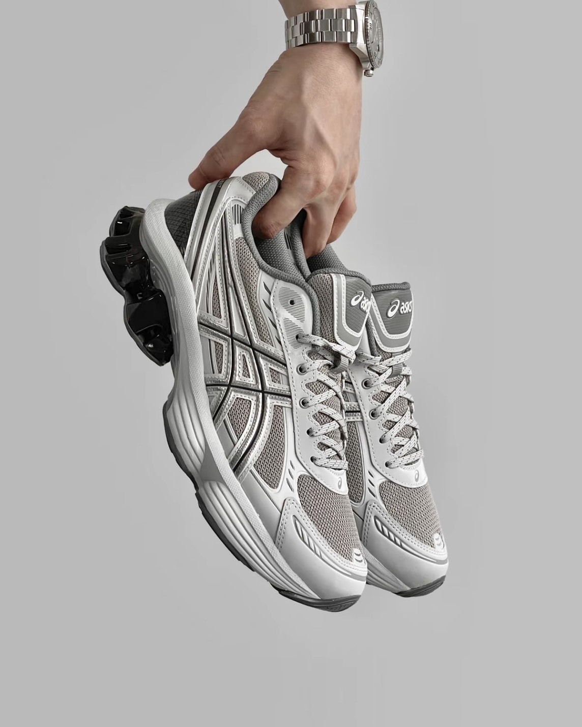 Asics GEL-KINETIC FLUENT 銀灰綠 緩震休閒鞋