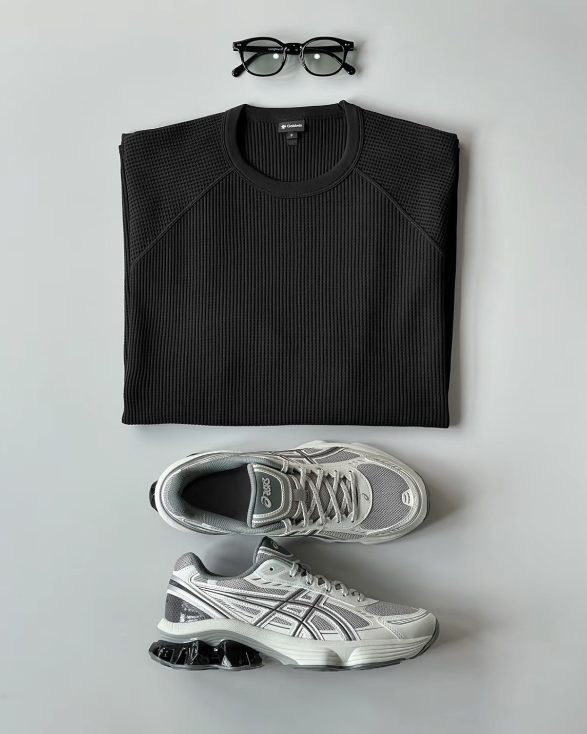 Asics GEL-KINETIC FLUENT 銀灰綠 緩震休閒鞋