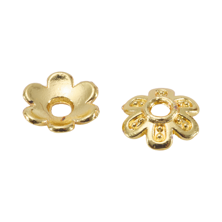 壓紋｜K金｜花托