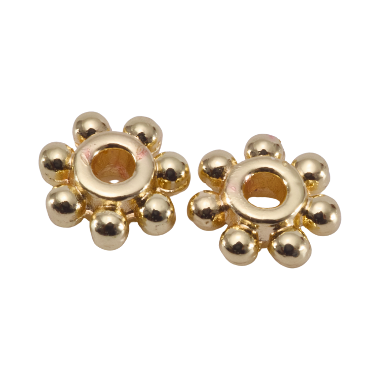 雪花｜K金｜花托