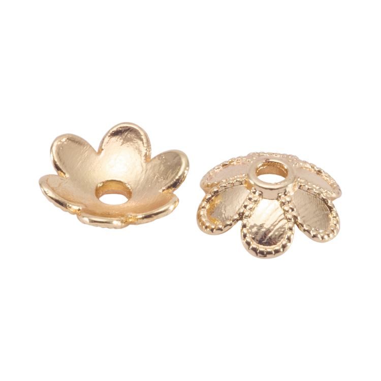 六瓣花｜K金｜花托