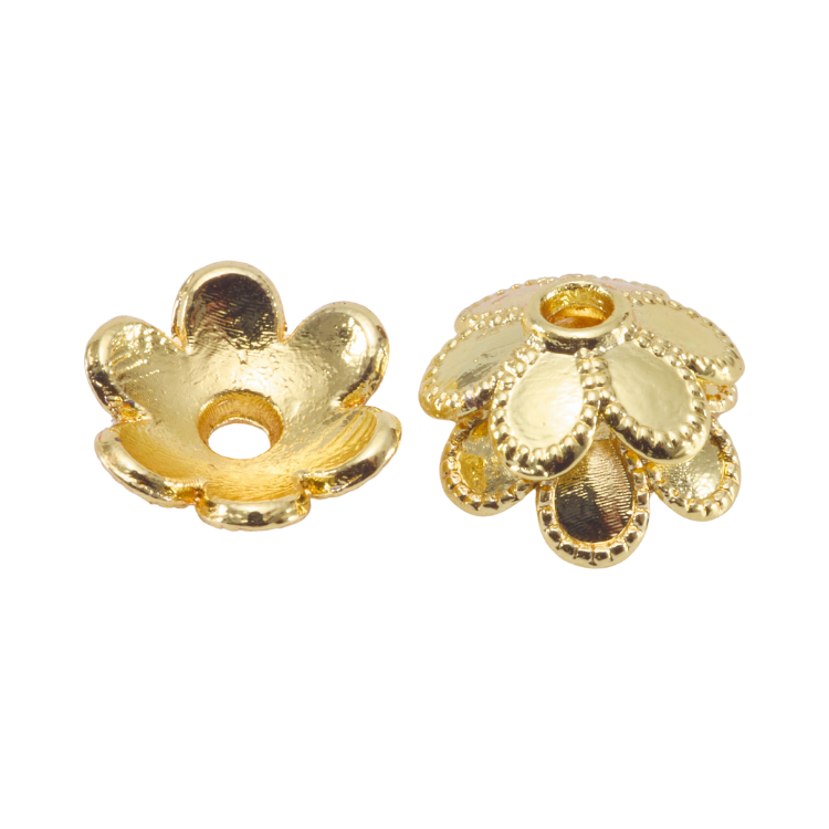 六瓣花｜K金｜花托