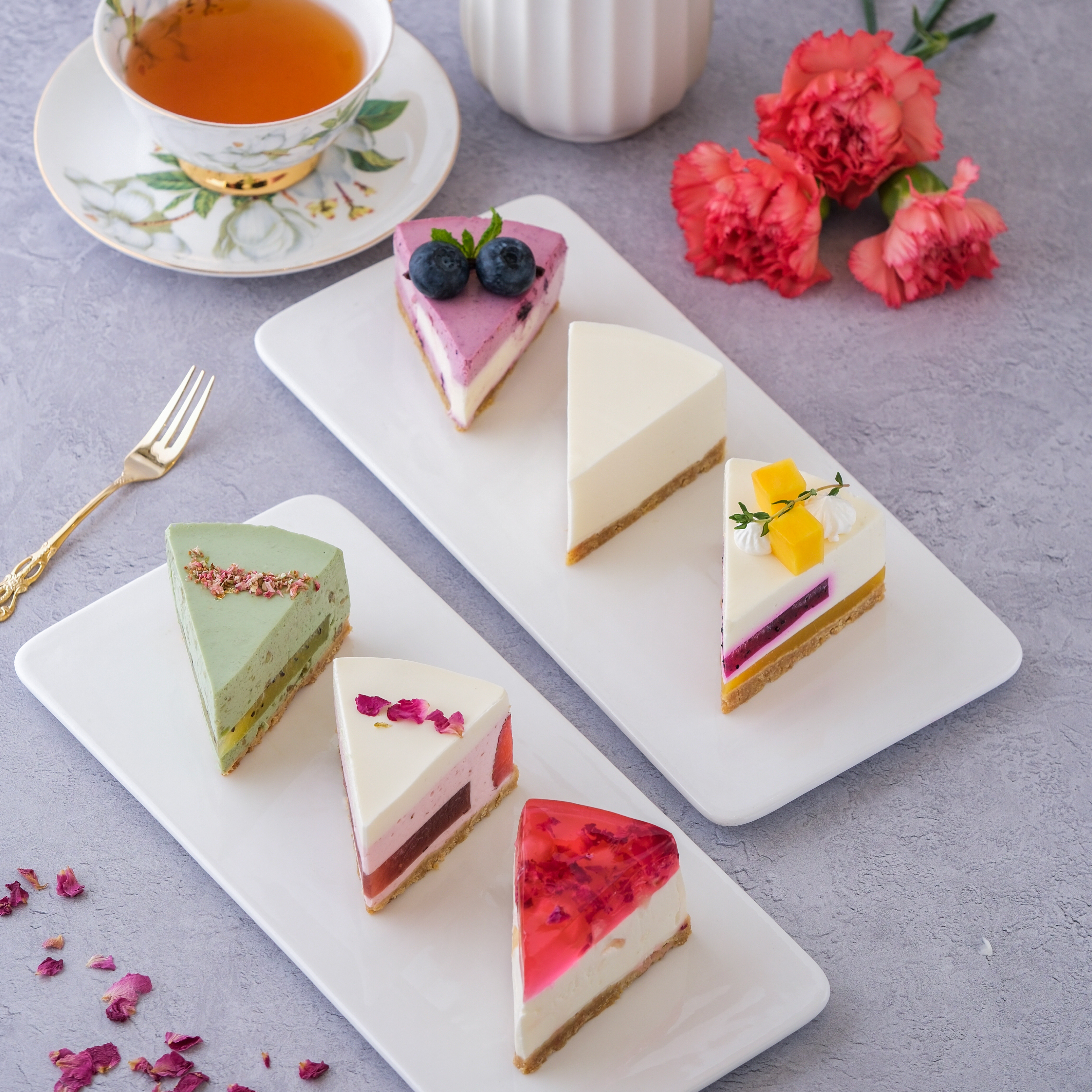 Greek Yogurt Cheesecake - Mini Slice