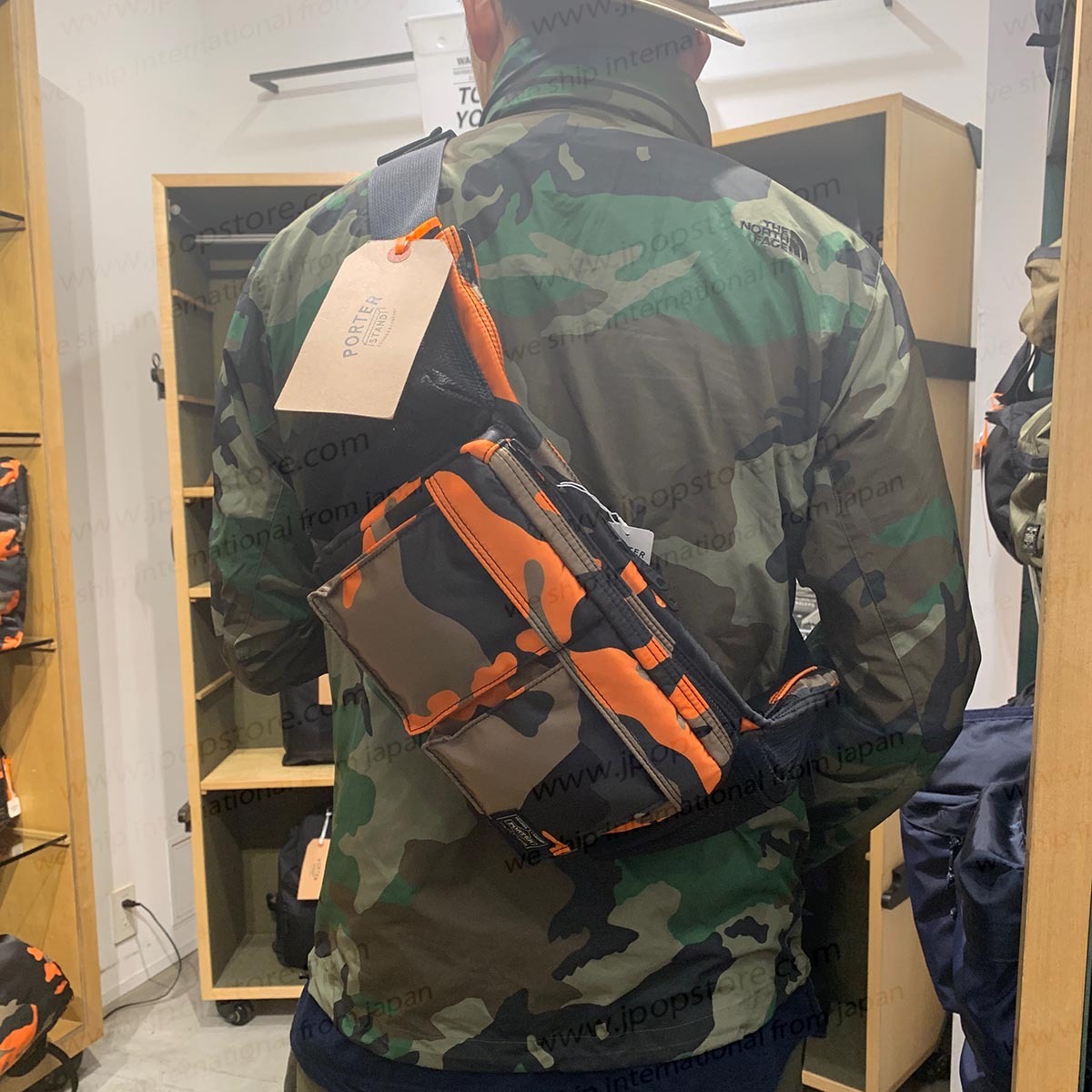 日本吉田包 PORTER / PS CAMO  WAIST BAG