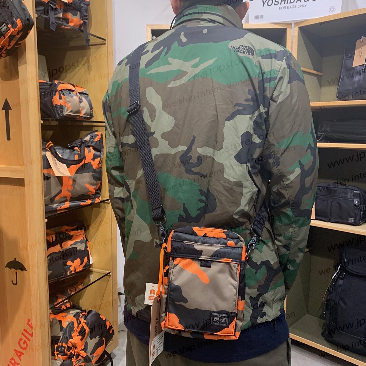 日本吉田包 /  PORTER PS CAMO SHOULDER BAG