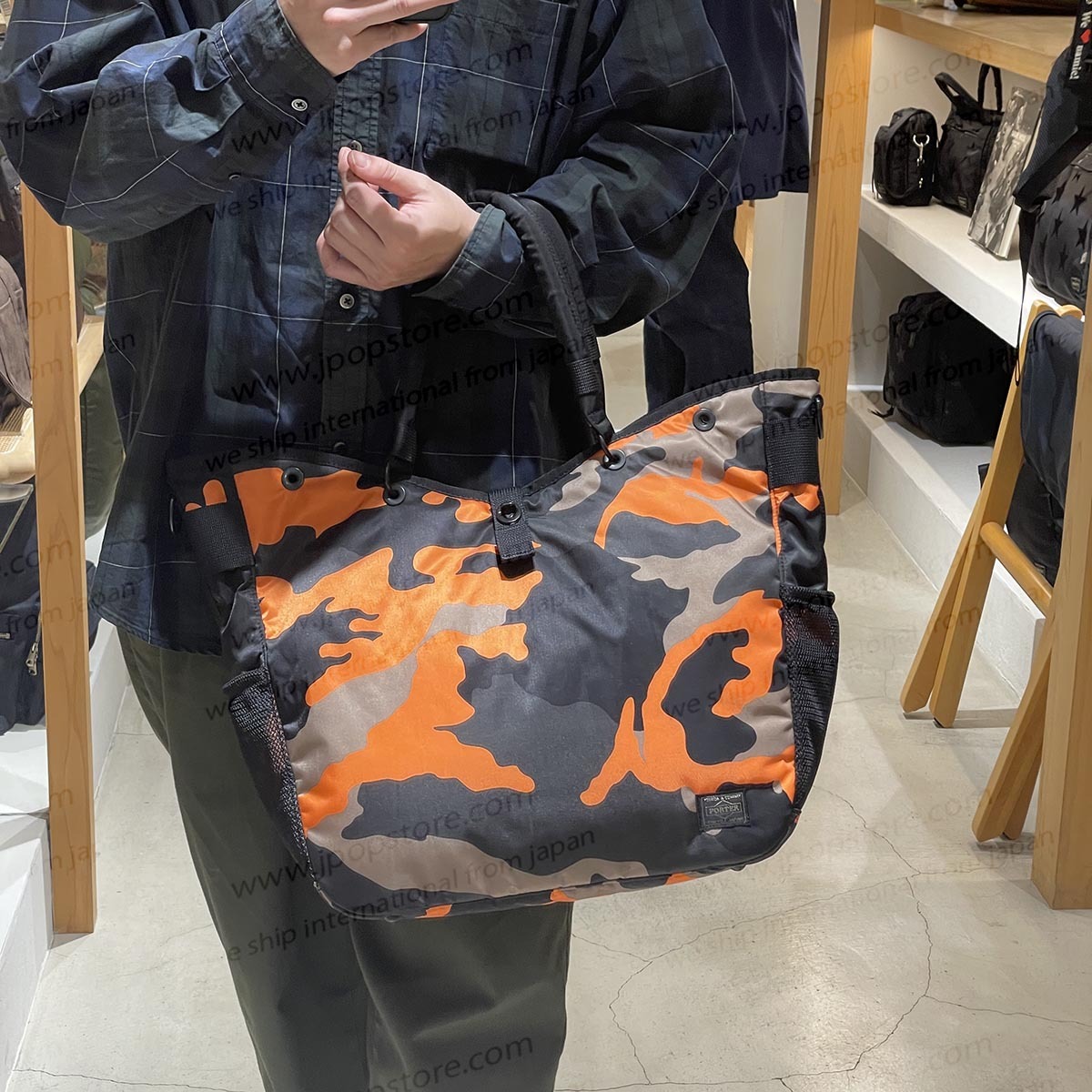 日本吉田包 PORTER / PS CAMO  2WAY TOTE BAG