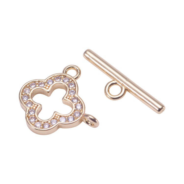 四葉草｜K金｜OT扣