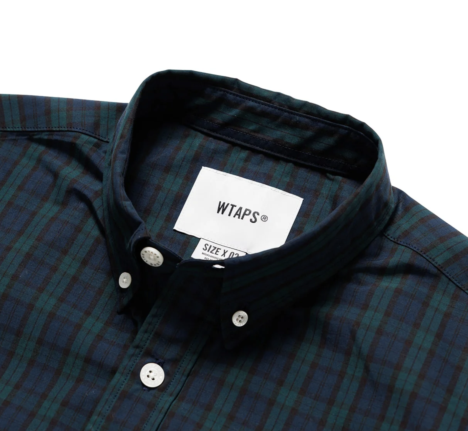 [現貨] WTAPS SS25 BD 04 / SS / COTTON. BROADCLOTH. TEXTILE | GREEN