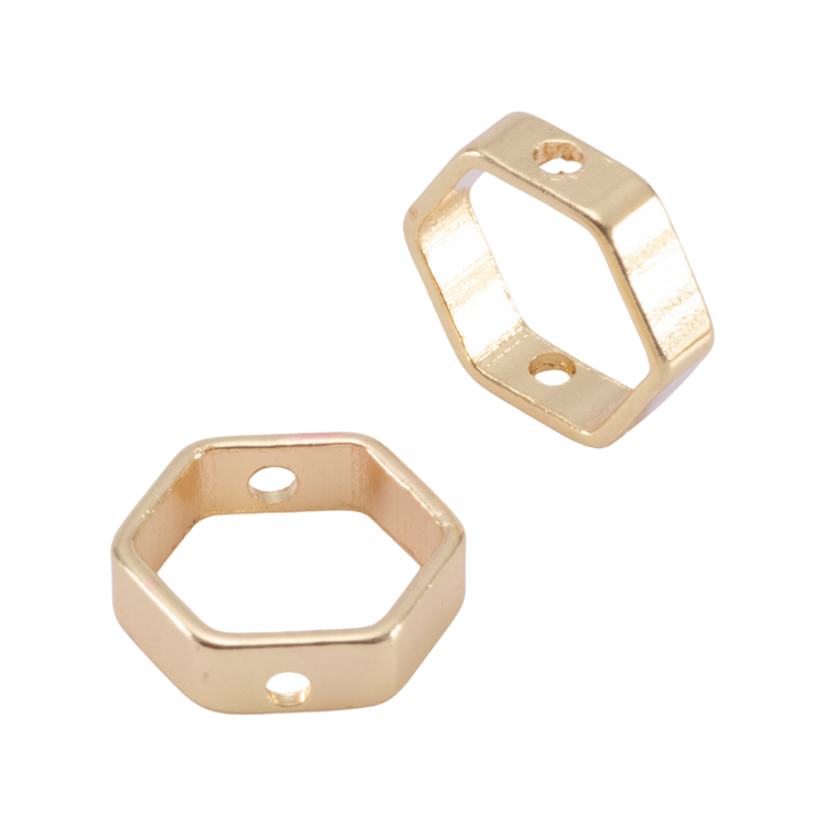 六角｜K金｜包珠