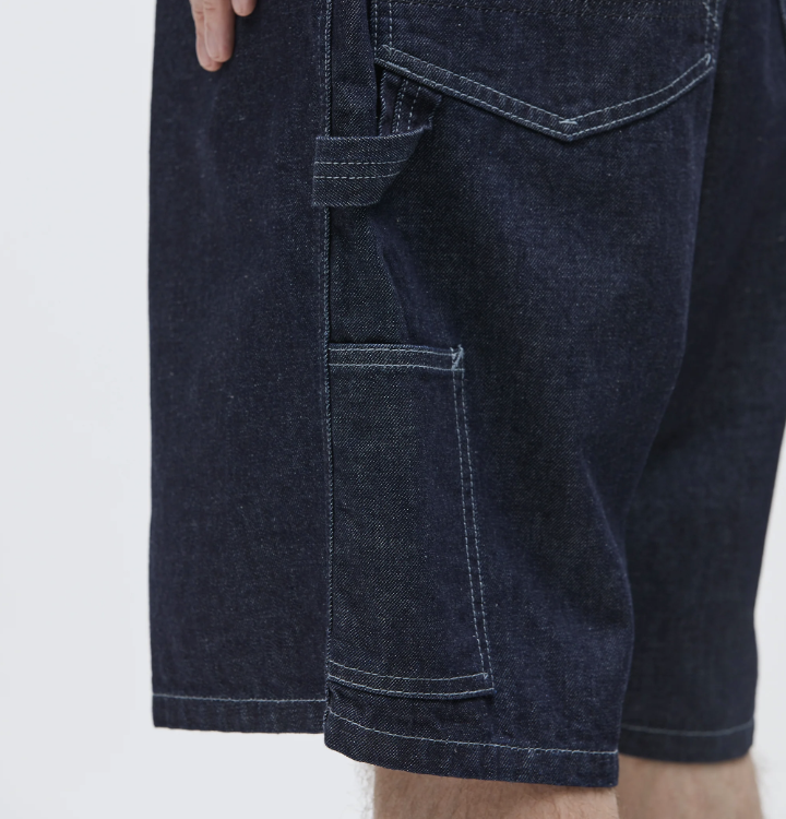 NEIGHBORHOOD SS25 DENIM PAINTER SHORT PANTS