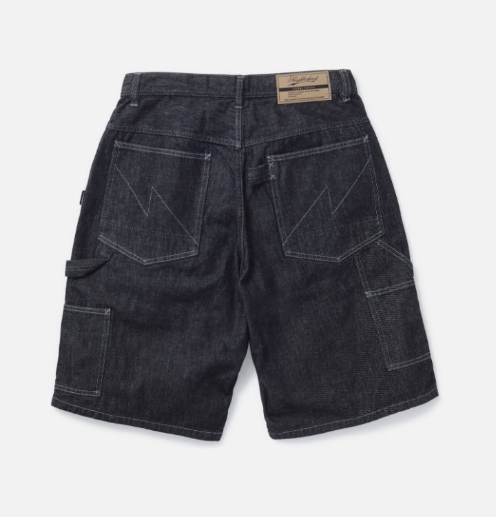 NEIGHBORHOOD SS25 DENIM PAINTER SHORT PANTS