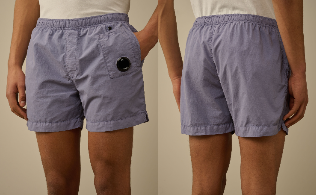 C.P. Company  Flatt Nylon Lens Swim Shorts    JUN25
