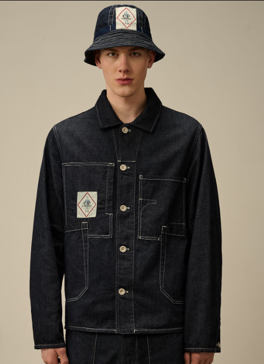 C.P. Company  3/1 Denim Chore Jacket   JUN25