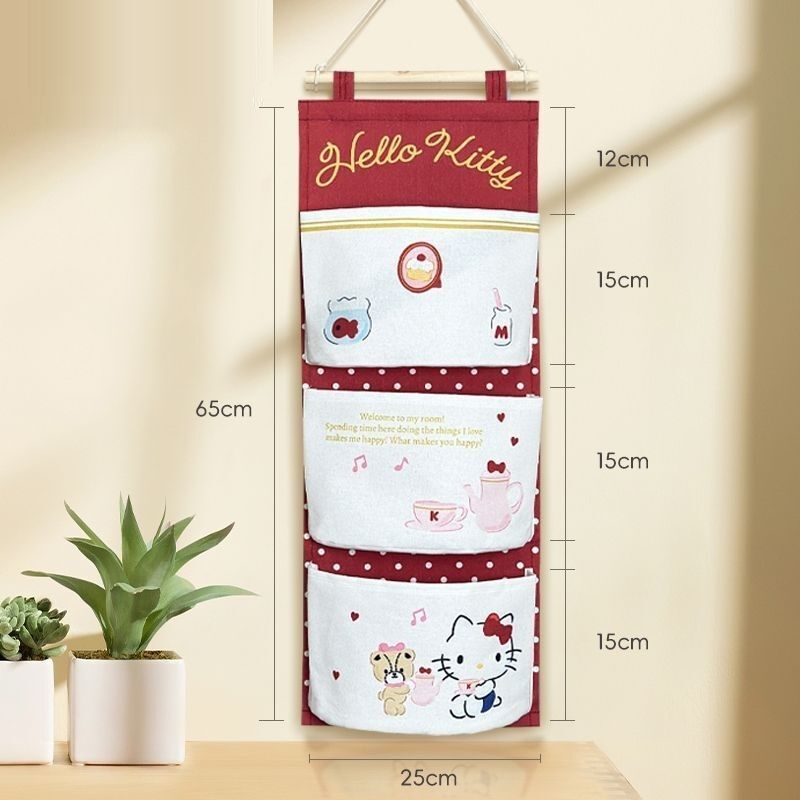 Hello Kitty  Sanrio | 門背掛牆收納袋