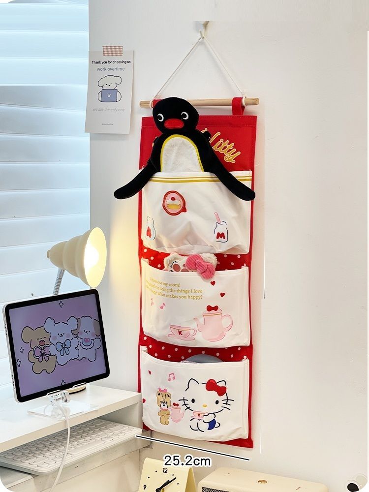 Hello Kitty  Sanrio | 門背掛牆收納袋