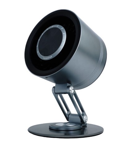 （2026新年限時優惠）Mave 桌上風扇 金屬360°旋轉折疊支架 H6-V8 鈦銀色