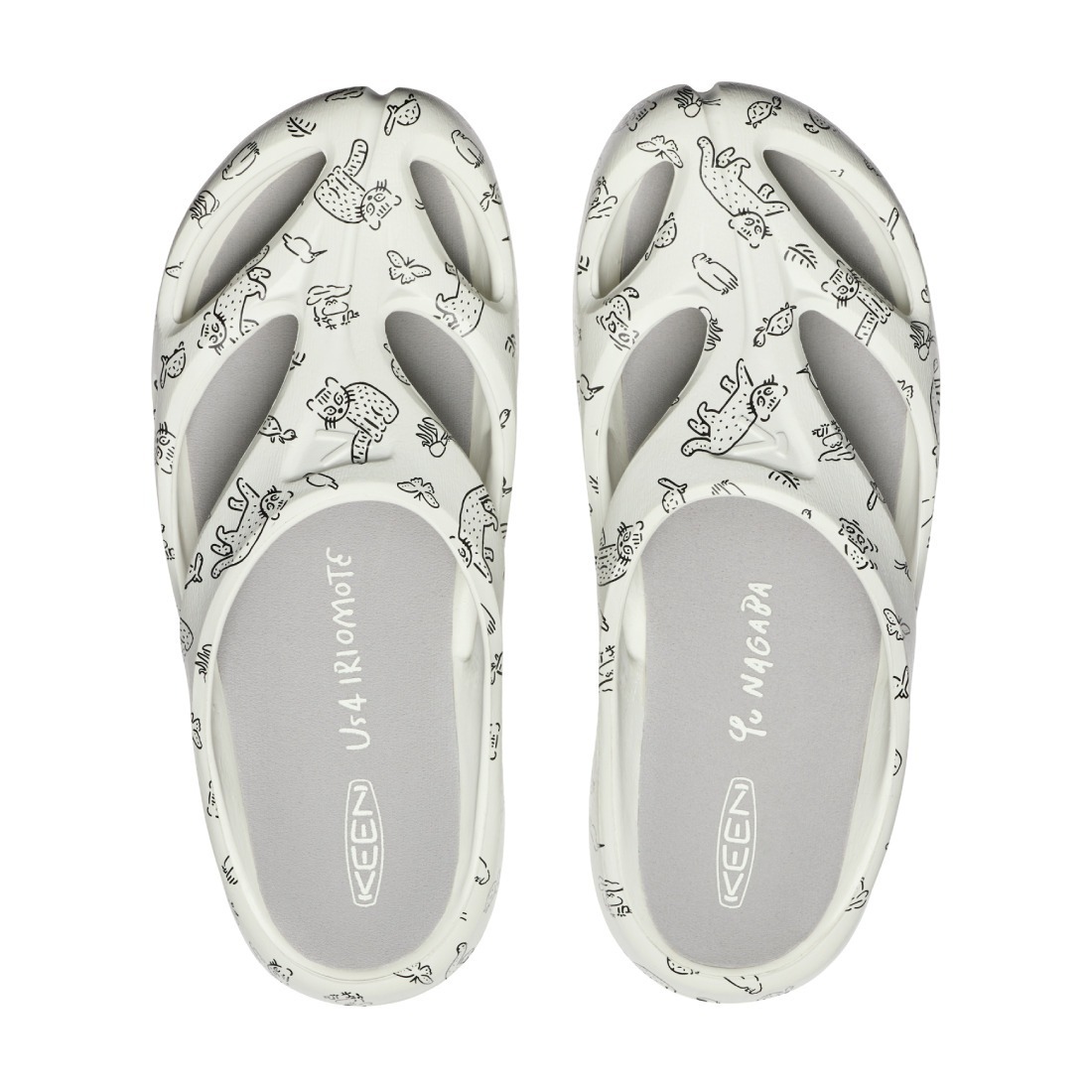 KEEN SHANTI ARTS 聯名款護趾拖鞋 中性款 Us 4 IRIOMOTE