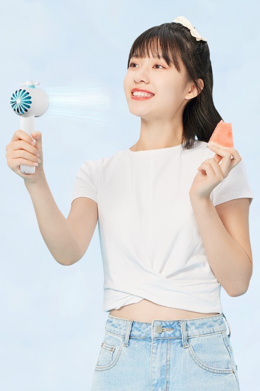 (2026春季限時優惠) Sanrio PF6 手持式便攜窩輪風扇 - Cinnamoroll