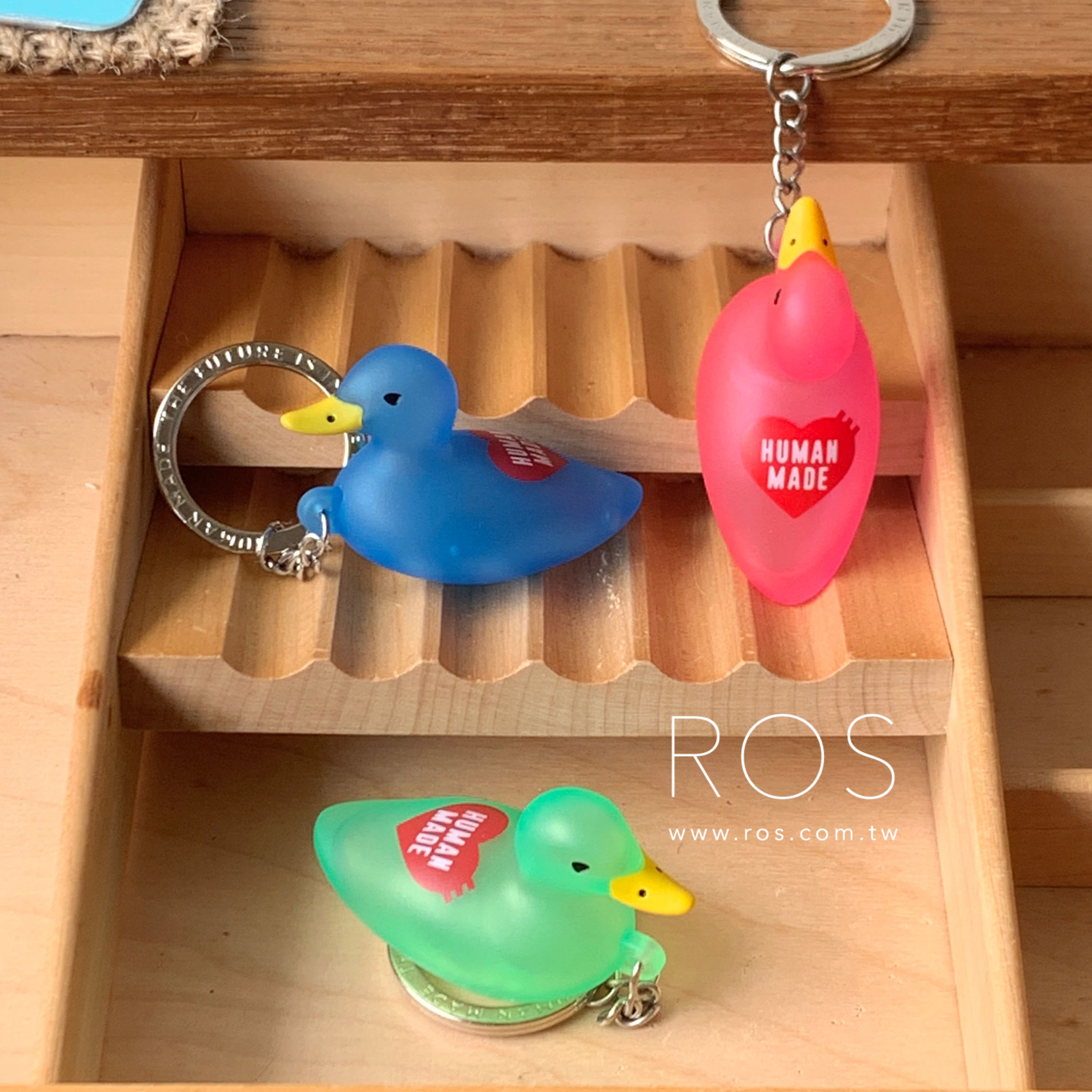 🇯🇵日本連線商品 Human Made 鴨鴨鑰匙圈(3colors)