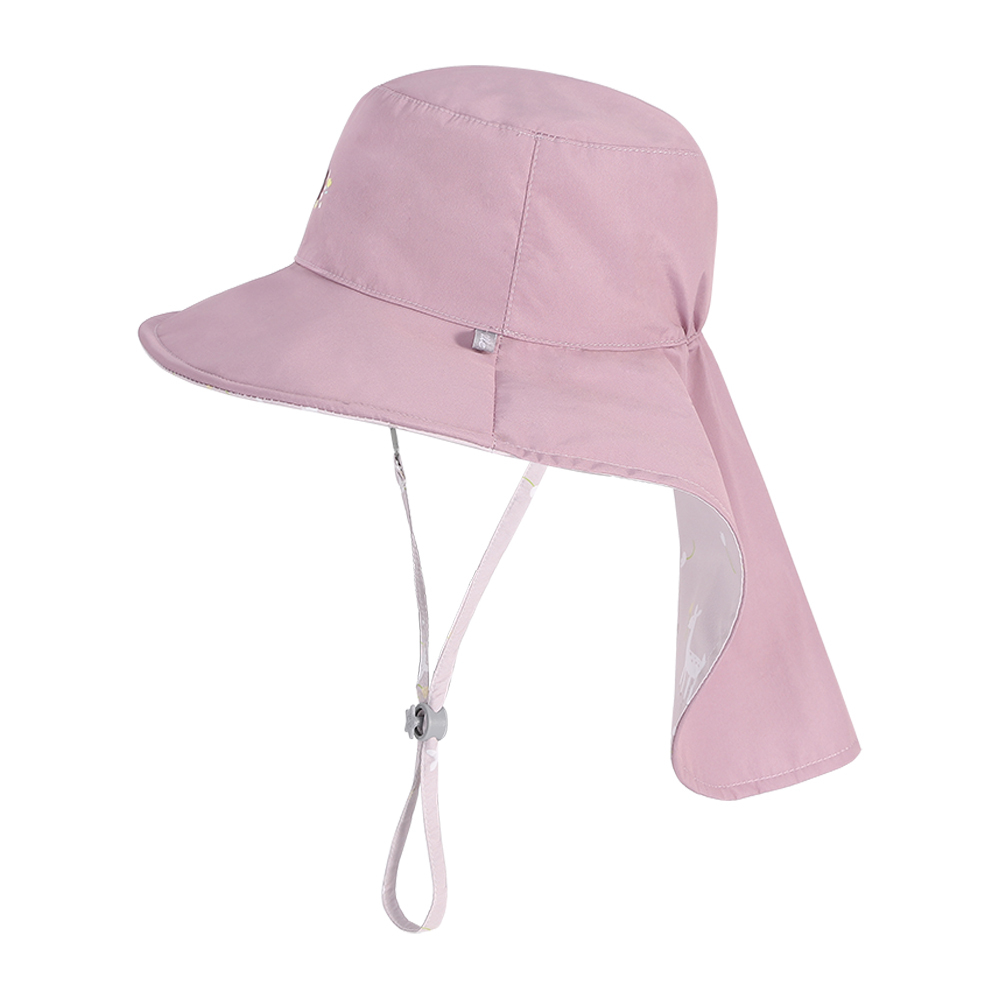 台灣 Brille Briile《魟魚系列》 兒童防曬帽加長型 -班比花園