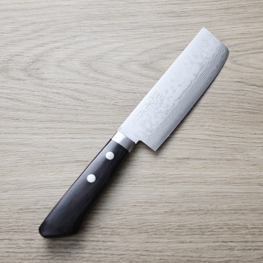 增谷訓生 小菜切 130mm VG10鋼 大馬士革