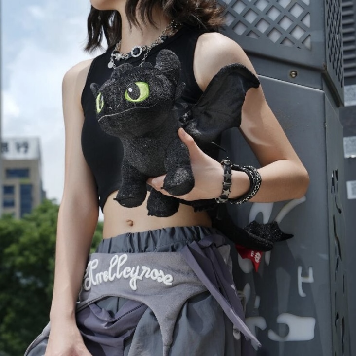 POTDEMIEL X 環球影城 馴龍高手 絨毛玩偶 夜煞 沒牙 呆萌 大翅膀 玩偶 /預購