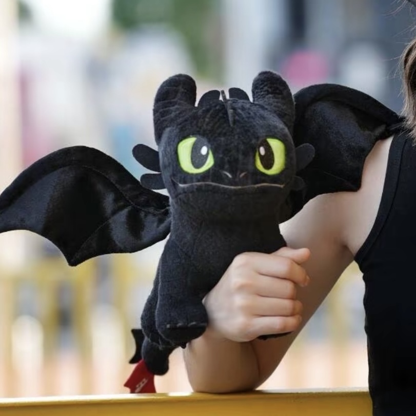 POTDEMIEL X 環球影城 馴龍高手 絨毛玩偶 夜煞 沒牙 呆萌 大翅膀 玩偶 /預購