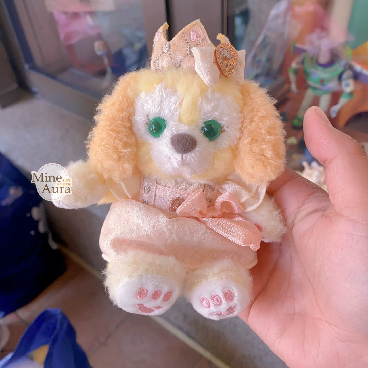 夢幻慶典系列 可琦安 餅乾 CookieAnn 磁鐵 坐肩 絨毛 娃娃 公仔 -上海迪士尼樂園