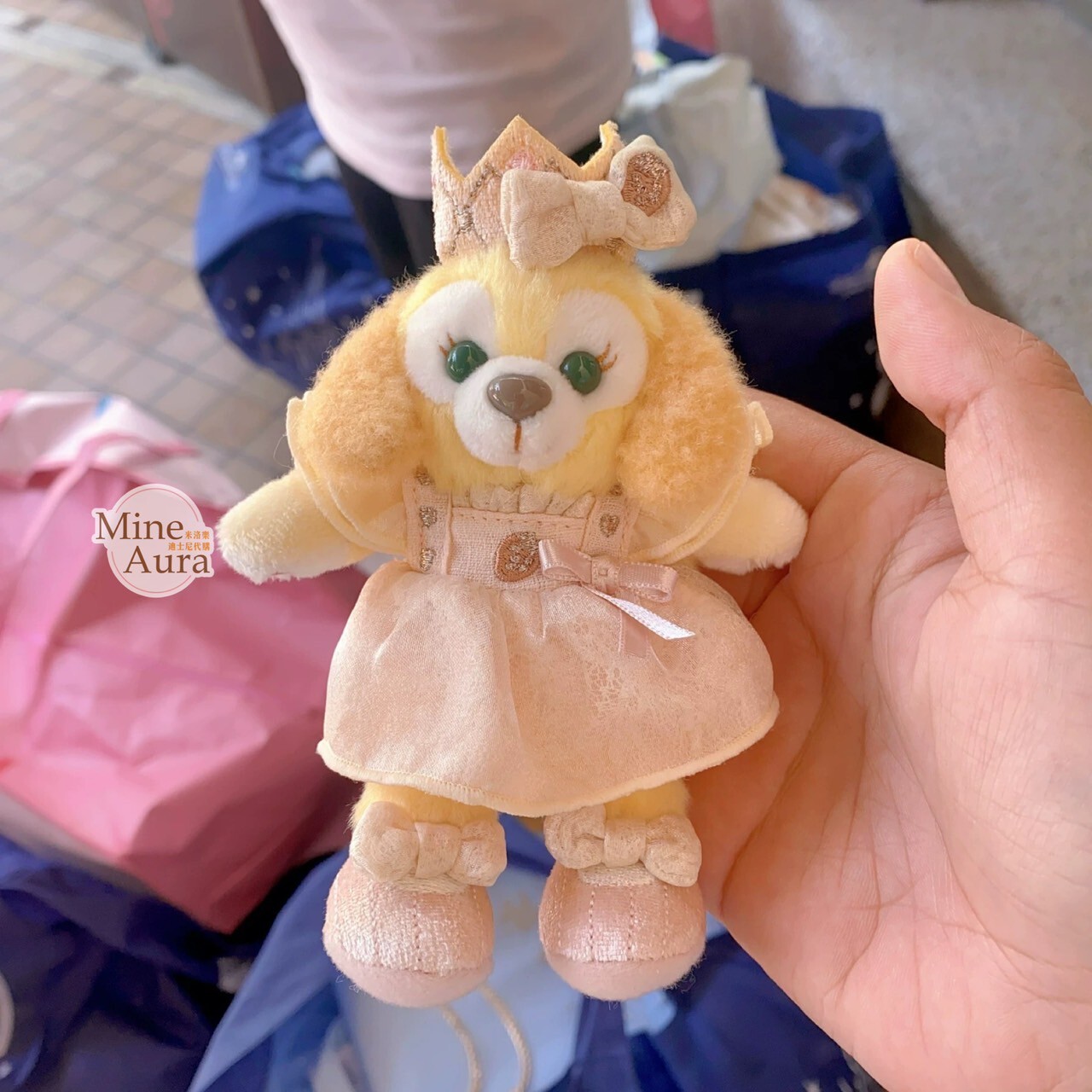 夢幻慶典系列 可琦安 餅乾 CookieAnn 鑰匙圈 吊飾 -上海迪士尼樂園