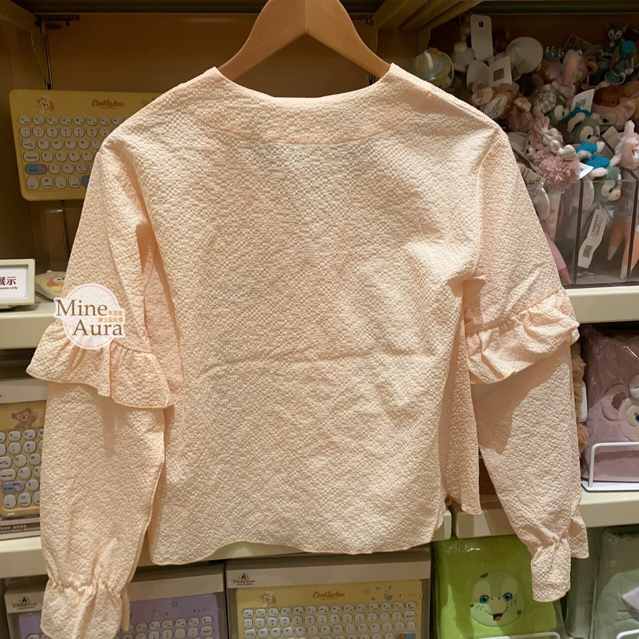 夢幻慶典系列 可琦安 餅乾 CookieAnn 長袖 襯衫 上衣 -上海迪士尼樂園