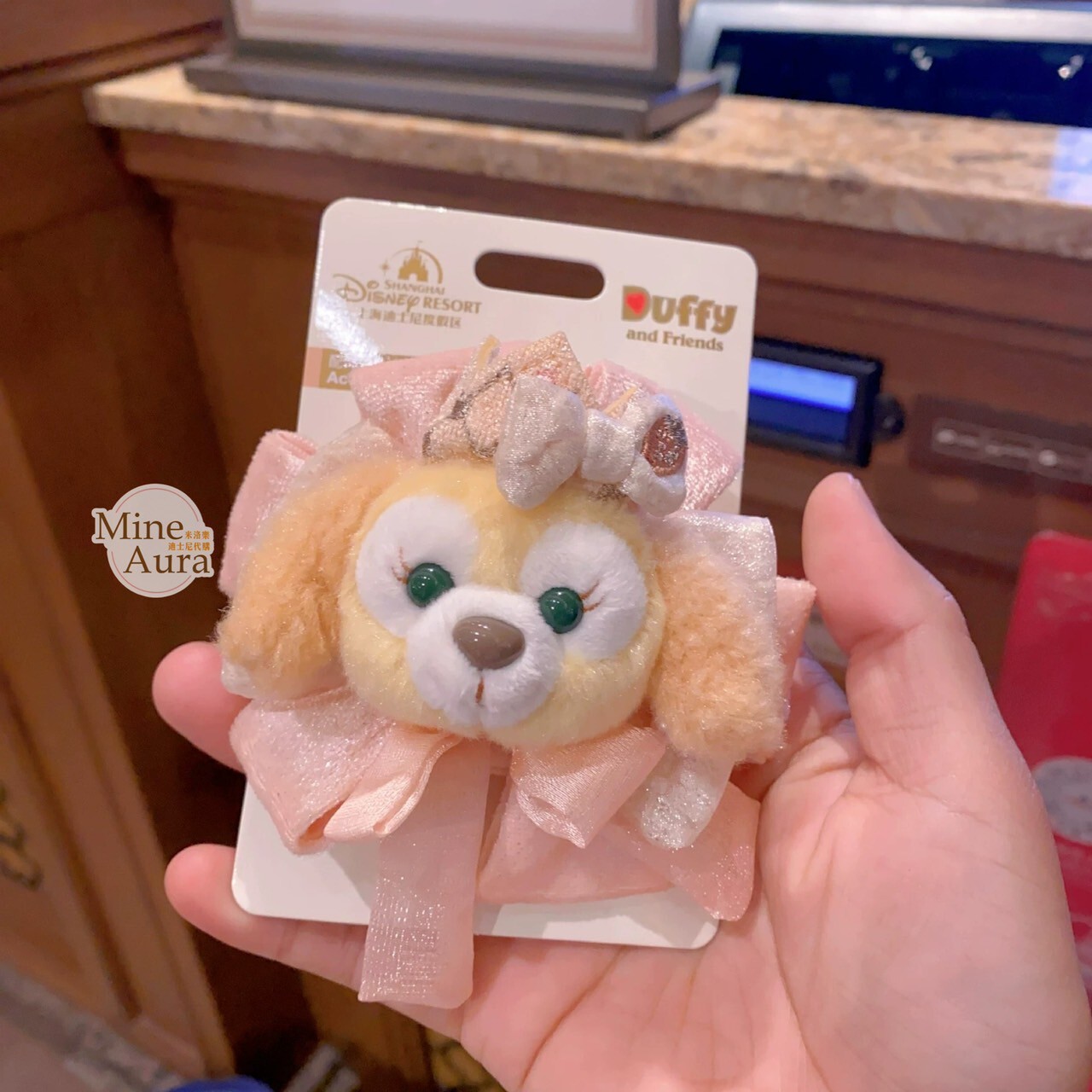 夢幻慶典系列 可琦安 餅乾 CookieAnn 胸花配飾 髮夾 髮飾 -上海迪士尼樂園