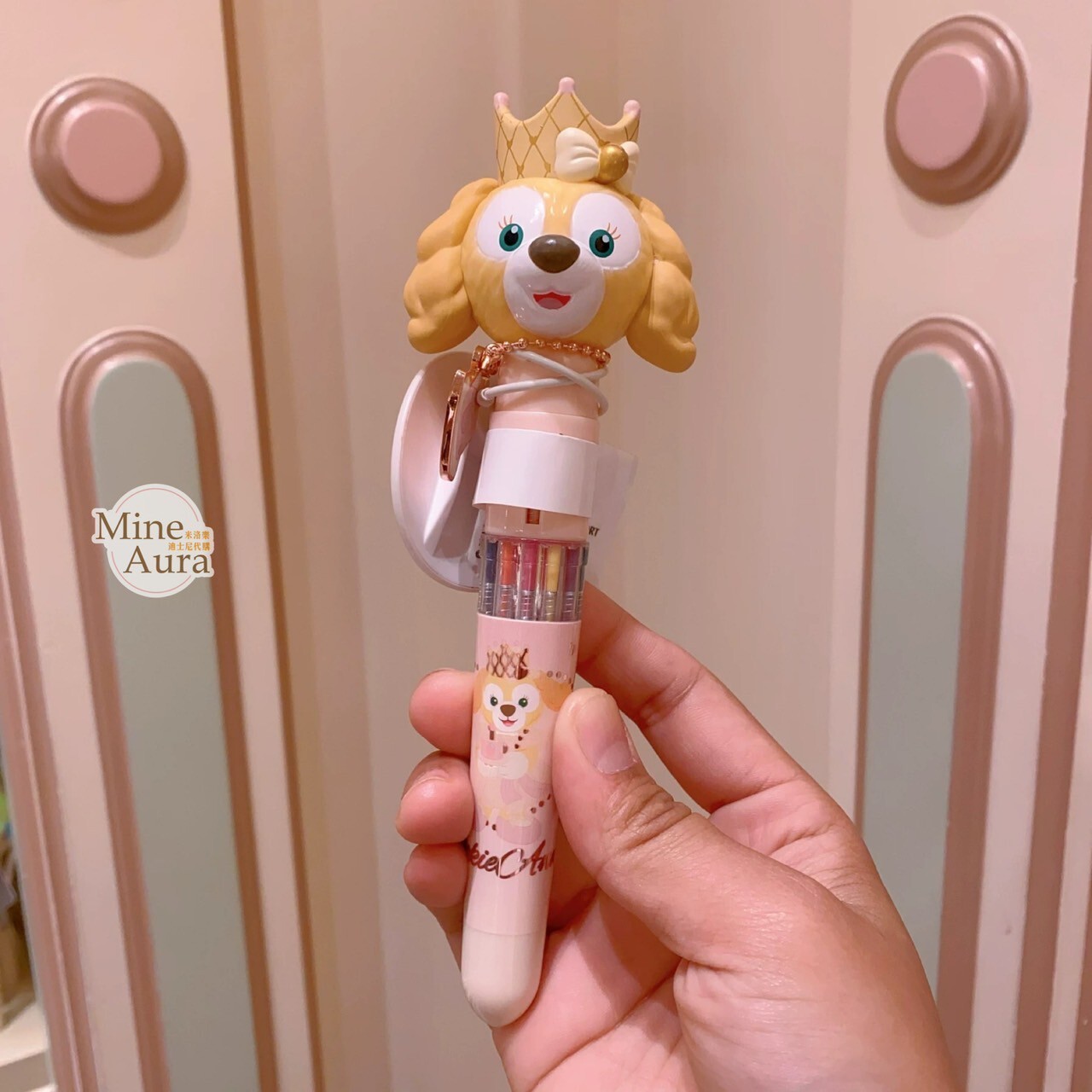 夢幻慶典系列 可琦安 餅乾 CookieAnn 大頭 造型 多色 圓珠筆 -上海迪士尼樂園