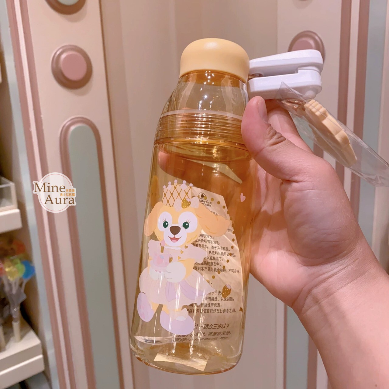 夢幻慶典系列 可琦安 餅乾 CookieAnn 圖案 水壺 -上海迪士尼樂園