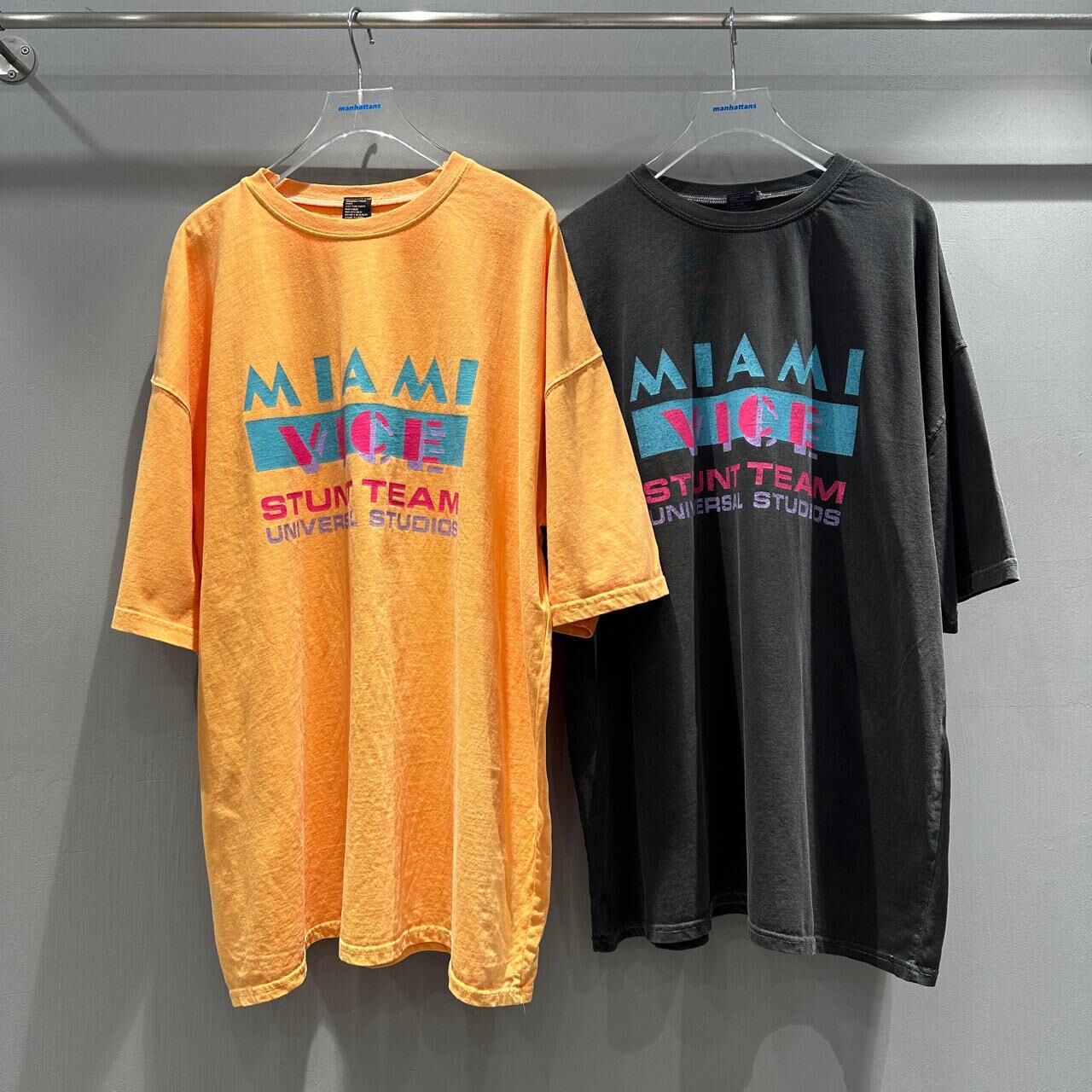 洗水英文字短袖Tee manhattans-034T