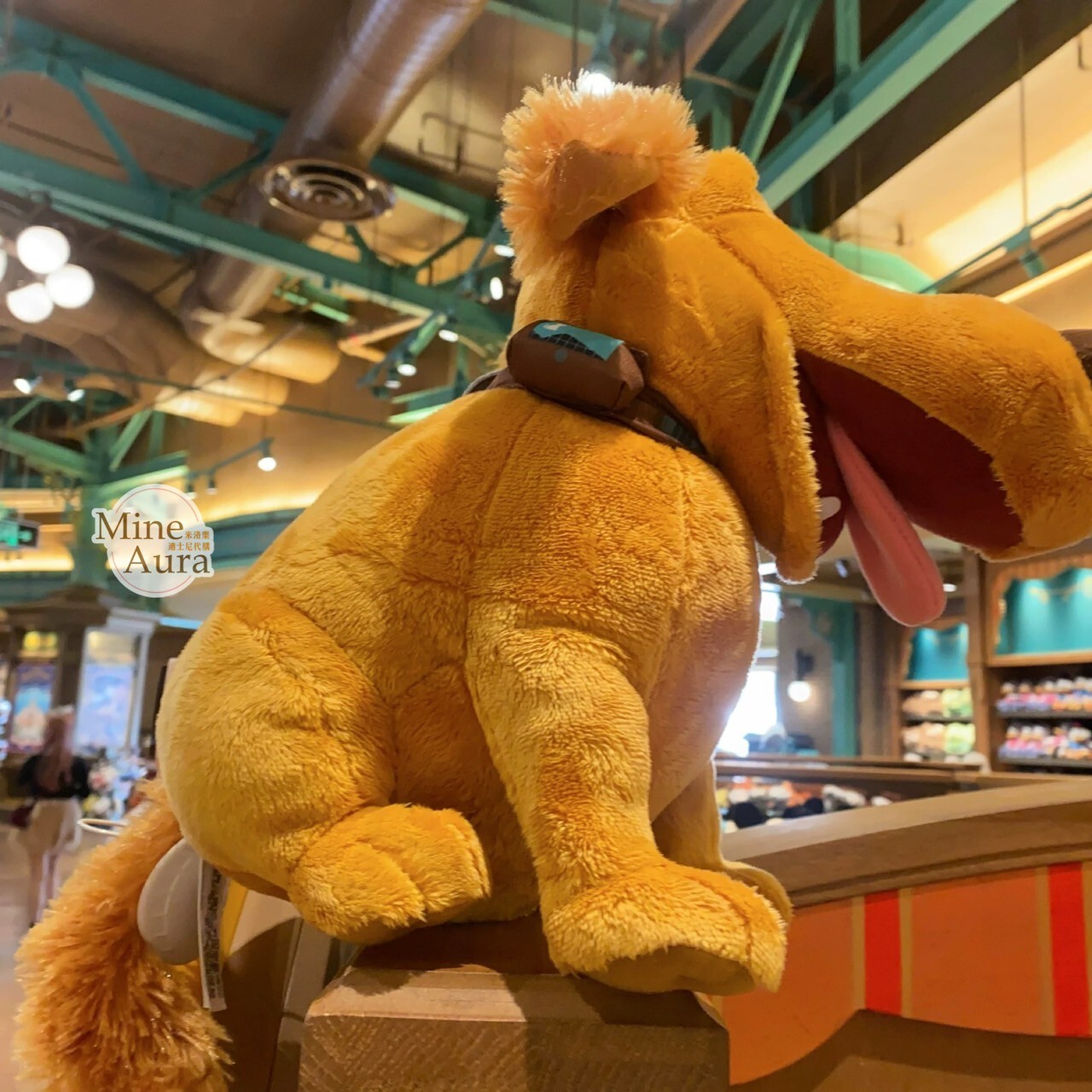 狗狗 小逗 Dug 娃娃 玩偶 天外奇蹟 Up -上海迪士尼樂園